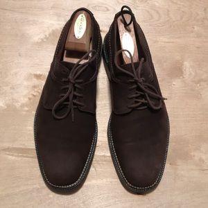 Cole Haan Nubuck suede plain Derby’s Brown
